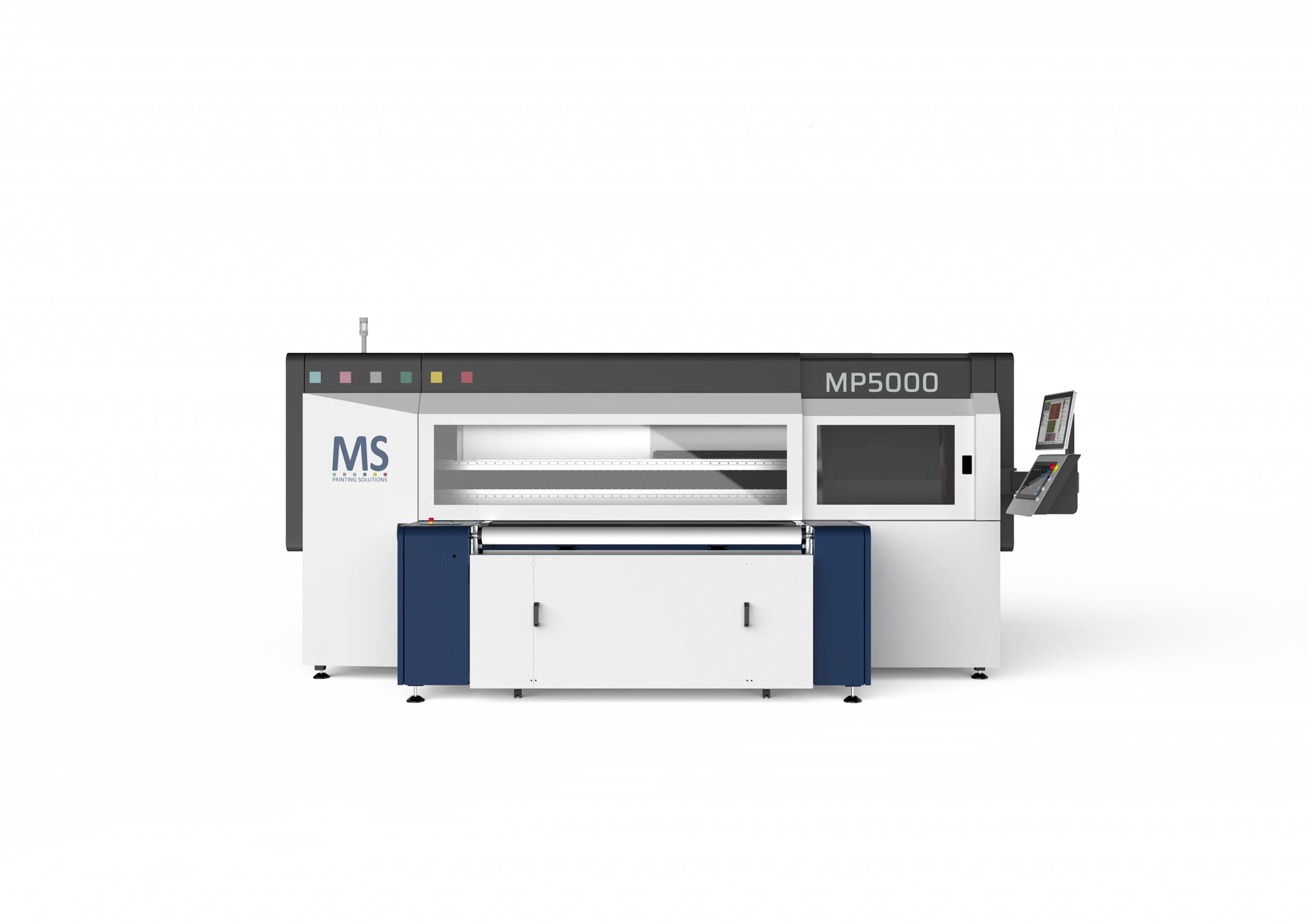 MP5000 direct-to-fabric printer front view