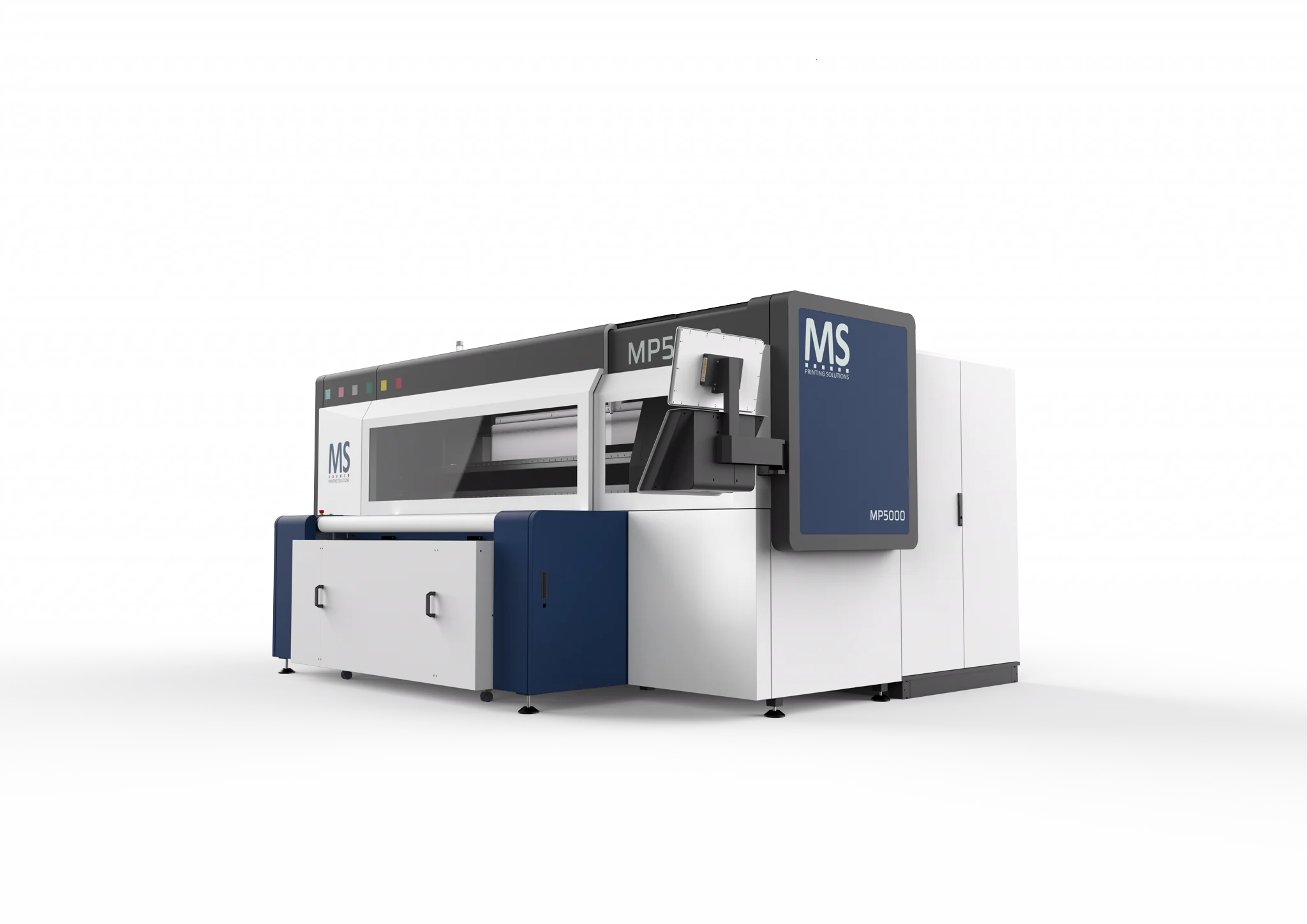 MP5000 printer front-right view