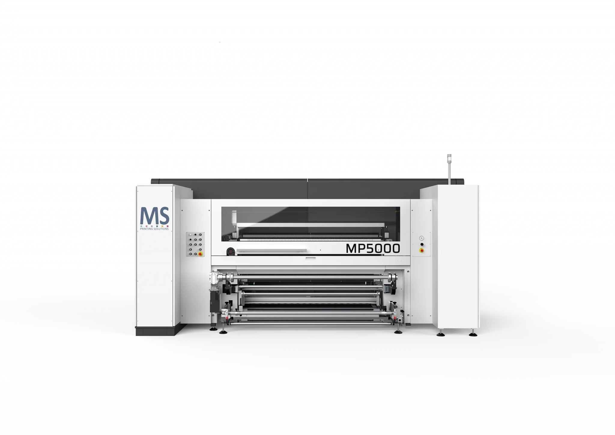MP5000 printer rear view