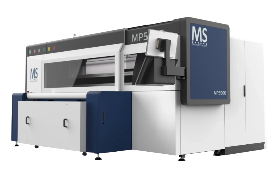 MP5000 printer rear view