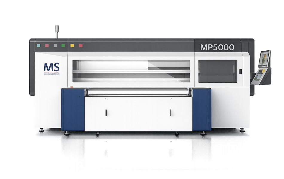 MP5000 direct-to-fabric printer front view